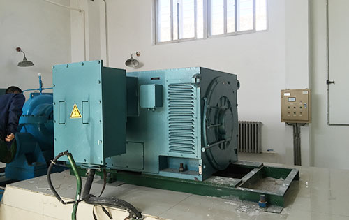 安庆某水电站工程主水泵使用我公司高压电机